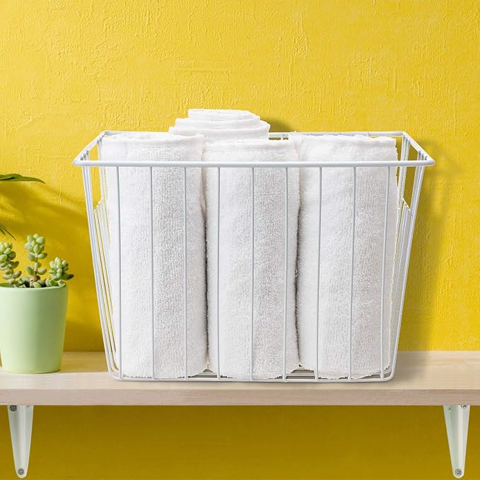 Freezer Basket Organizer, Refrigerator Metal Wire Storage Divider, Household - Image 6