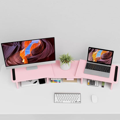 Zimilar Dual Monitor Stand Riser, Monitor Stand - Image 4