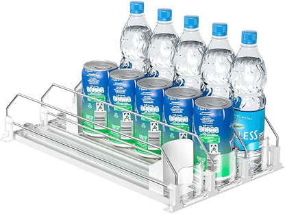 2025 Drink Organizer for Fridge, Upgrade Soda Can Dispenser for Refrigerator by KuukikvDirect