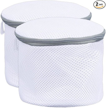 2pcs Underwear Bra Mesh Laundry Bag, 6.50x5.91in/16.5x15cm Durable Reusable by Unknown