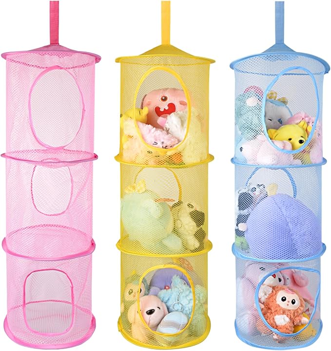 ChezMax Hanging Mesh Stuffed Animal Storage by ChezMax