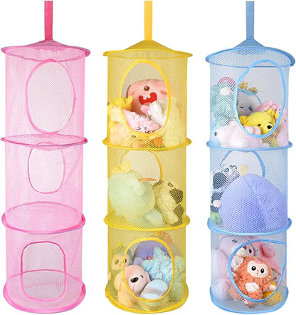 ChezMax Hanging Mesh Stuffed Animal Storage by ChezMax