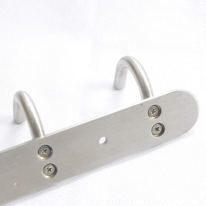 Towel Hook Rack Brushed Nickel - Image 6