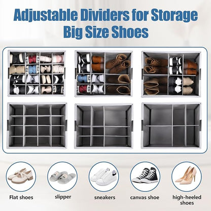 HOUSE AGAIN 2 Pack Shoe Organizer - Image 6