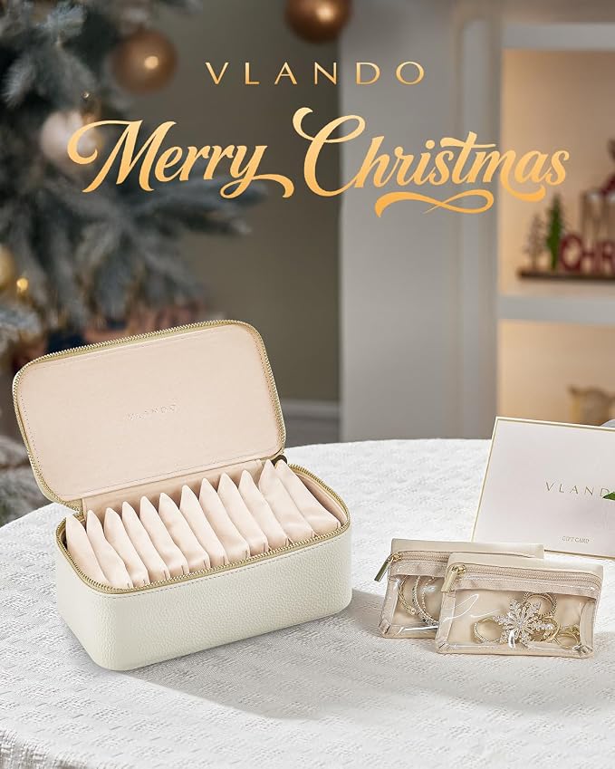 Vlando Travel Jewelry Case, Jewelry Box - Image 2