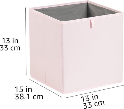 Amazon Basics Cube Organizer Bins, Collapsible Storage Baskets - Image 5