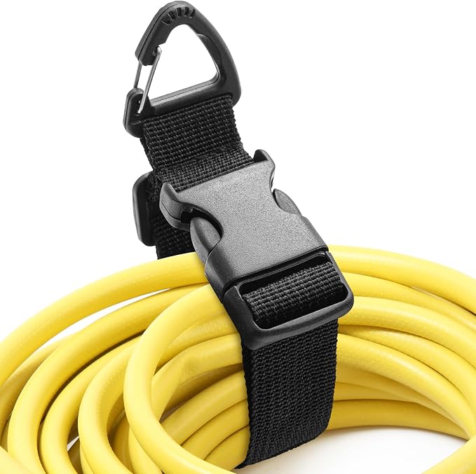 1 Pack 17 Inch Adjustable Extension Cord Holder Organizer by Wowangce