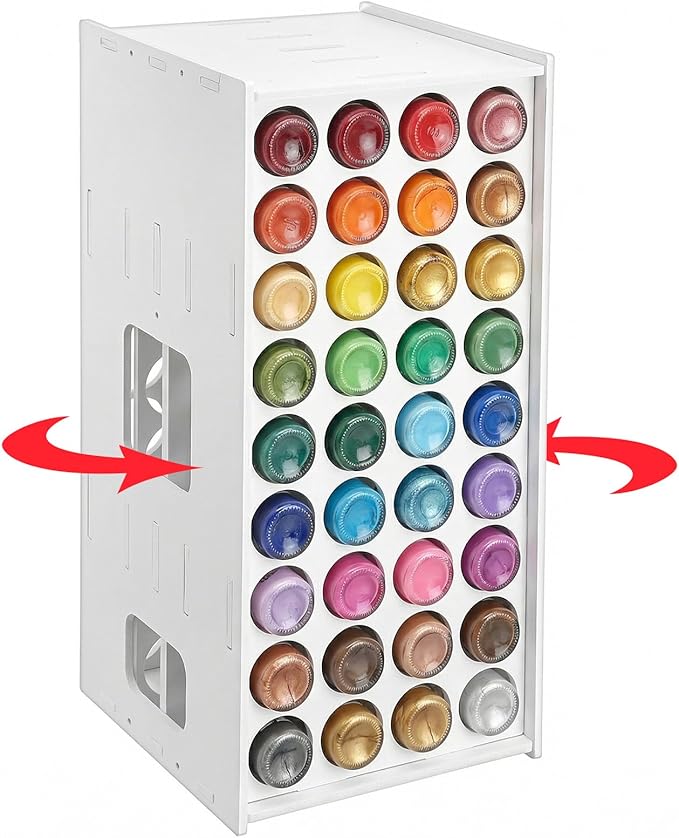 Craft Paint Organizer and Storage Rack - Image 7