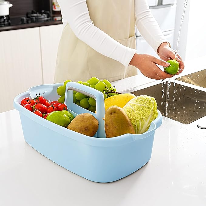 Goderewild 2 Pack Multi-Purpose Plastic Cleaning Caddy - Image 5