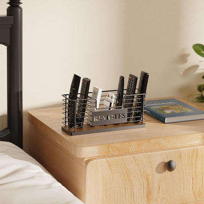 Remote Control Holder, 7-Slot TV Remote Holder Wall Mount, Universal Remote - Image 6