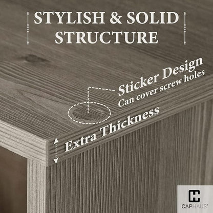 CAPHAUS Sturdy Room 11-Inch Cube Storage Organizer Shelf, - Image 4