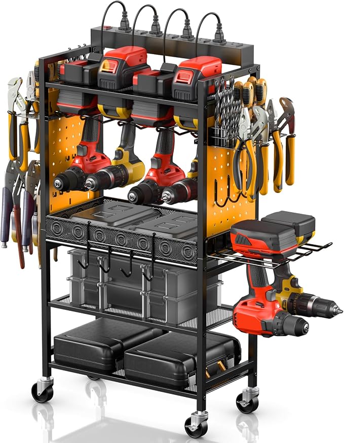 CCCEI Power Tool Organizer Cart by CCCEI