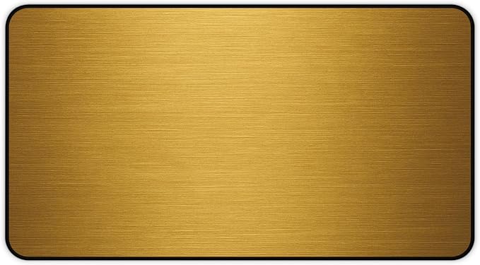 Brushed Metal Texture Desk Mat by Unknown