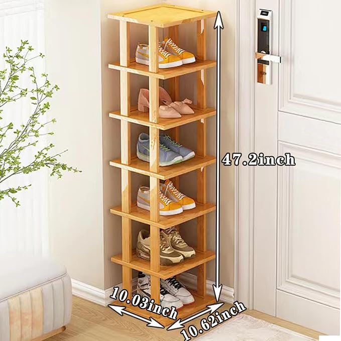 Bamboo Shoe Rack - Image 2