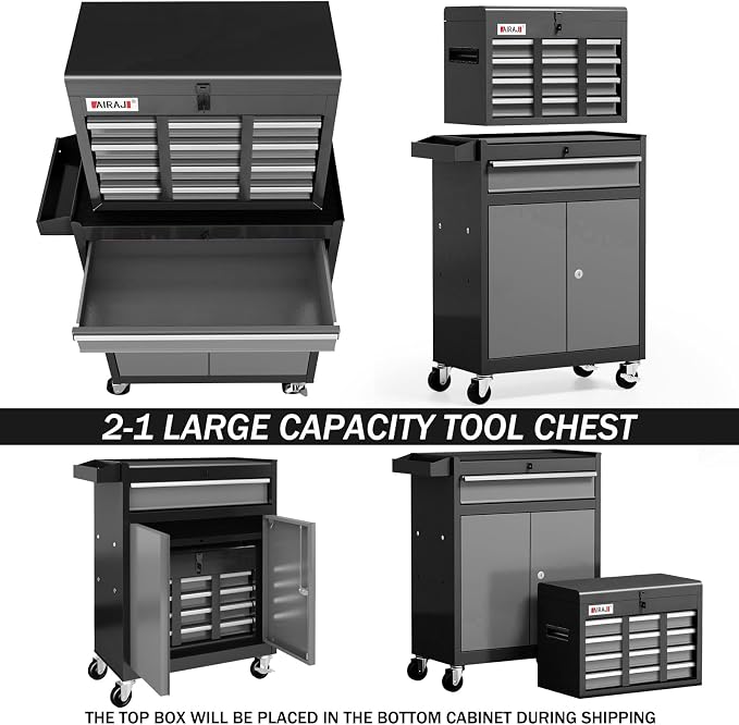 Tool Chest 7-Drawer | 40'' H Rolling Tool Chest - Image 4