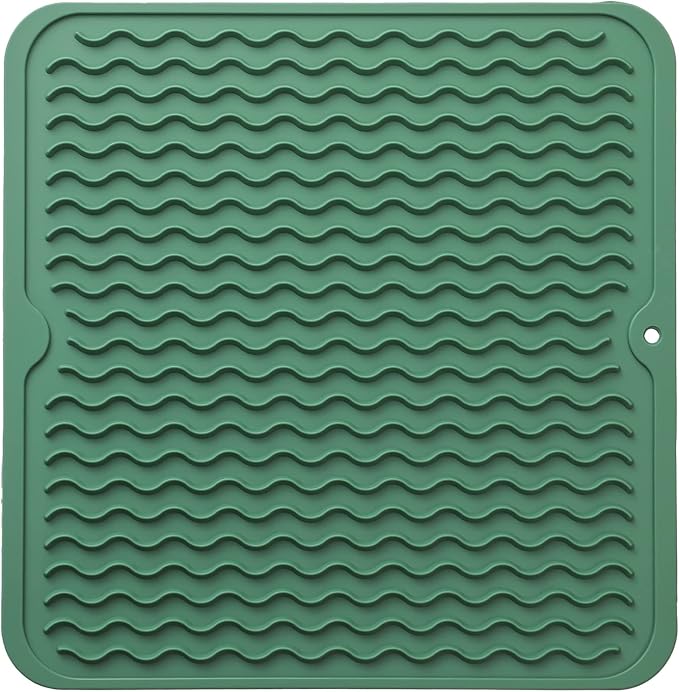 Silicone Dish Drying Mat for Multiple Usage, Easy clean, Eco-friendly, by MicoYang