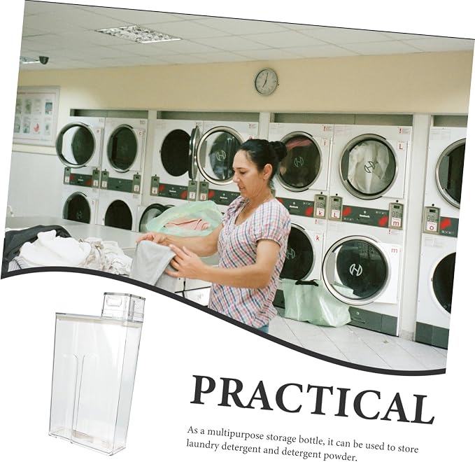 Cabilock Refillable Laundry Soap Container Multi-Purpose Lotion Sub Bottle - Image 3