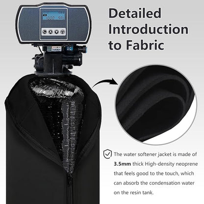 Bitubi Water Softener Neoprene Sweat Jacket, Outdoor Water Softener and Filter - Image 3