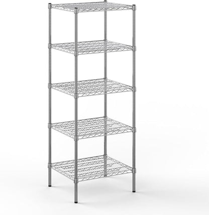 21" Deep x 24" Wide x 64" Height Wire Shelving Kit | 5-Tier | NSF Commercial by Regal+Altair
