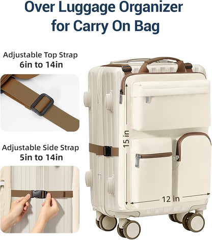 Over Luggage Organizer Bag for Suitcase - Image 3