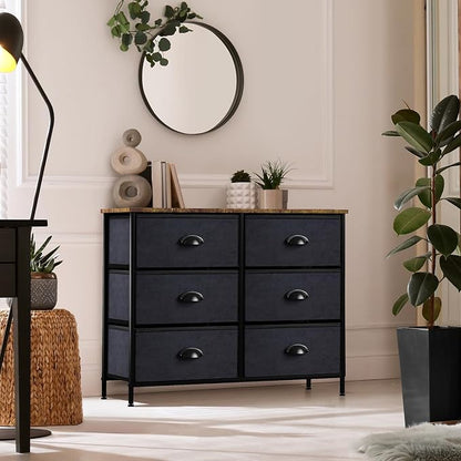 Sorbus Dresser with 6 Fabric Drawers - Image 7
