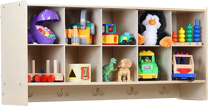 Cubby Storage Organizer Cubes, 10 Cubbies by RRIGoods