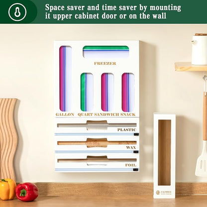 Calmbee 9 in 1 Bamboo Storage Bag Organizer - Image 6