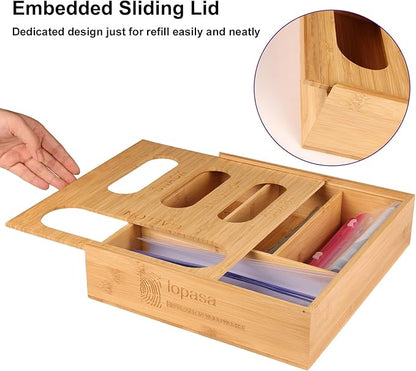 LOPASA Baggie Organizer for Drawer Compatible - Image 5