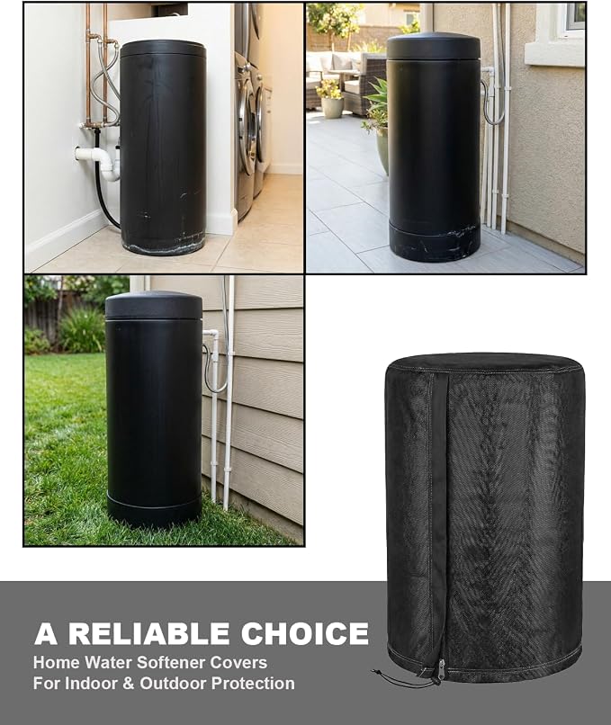 Deosk 18.5"X33" Cover For Water Softener Salt Brine Tank, Outdoor Waterproof - Image 5