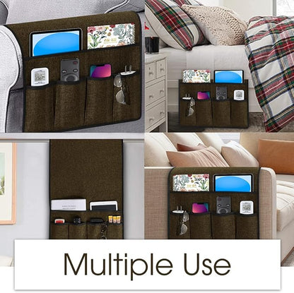 Joywell Tv Controller Holder for Couch Armchair Caddy Recliner Armrest - Image 5