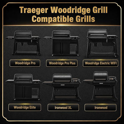 Foldable Front Shelf for Traeger Woodridge Pro/Pro Plus/Elite/Ironwood Series - Image 3