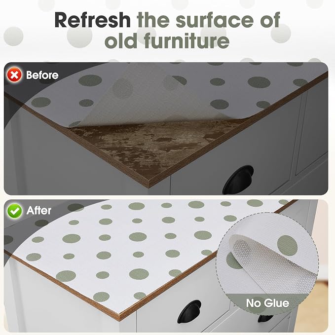 Drawer and Shelf Liner, Non-Slip Kitchen Cabinet Liners Non-Adhesive Thick - Image 8