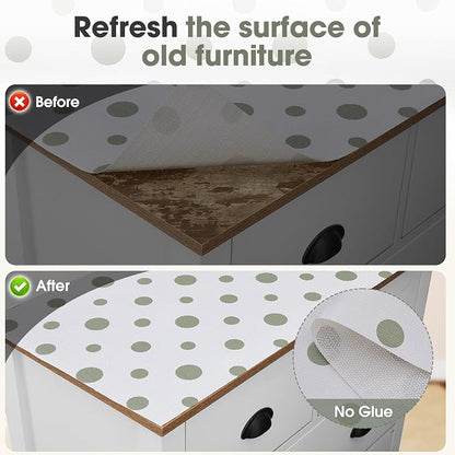 Drawer and Shelf Liner, Non-Slip Kitchen Cabinet Liners Non-Adhesive Thick - Image 8
