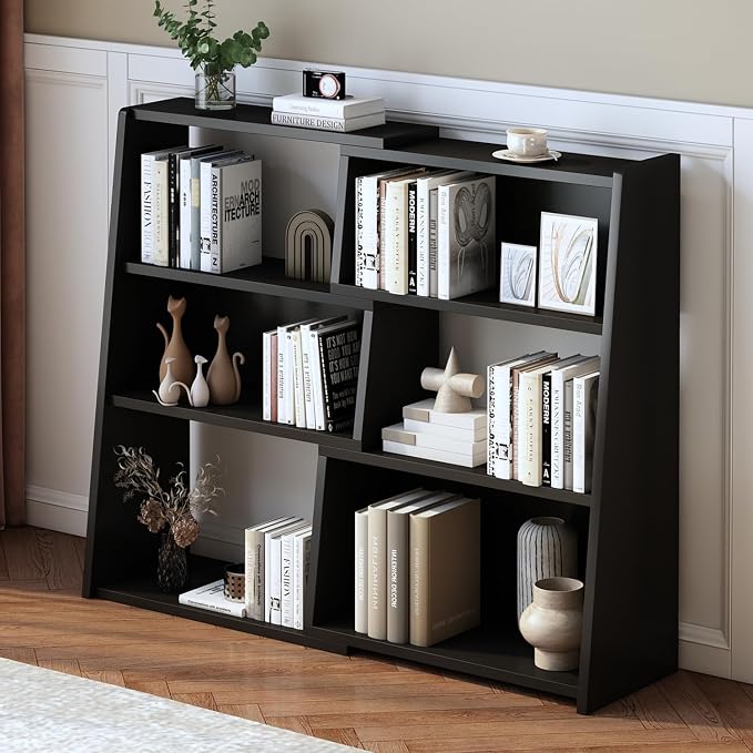 IOTXY Wooden Extendable Shelf Bookcase by IOTXY