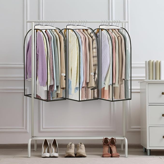 LANDNEOO 6 Pack Clear Garment Bags - Image 6