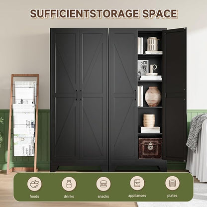 Letaya 75" H Metal Storage Cabinet - Image 5