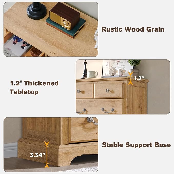 T4TREAM 6 Drawers Dresser Chests - Image 6