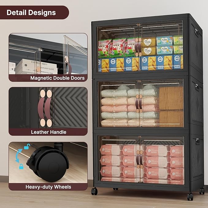 UAMFURI Stackable Storage Bins - Image 4
