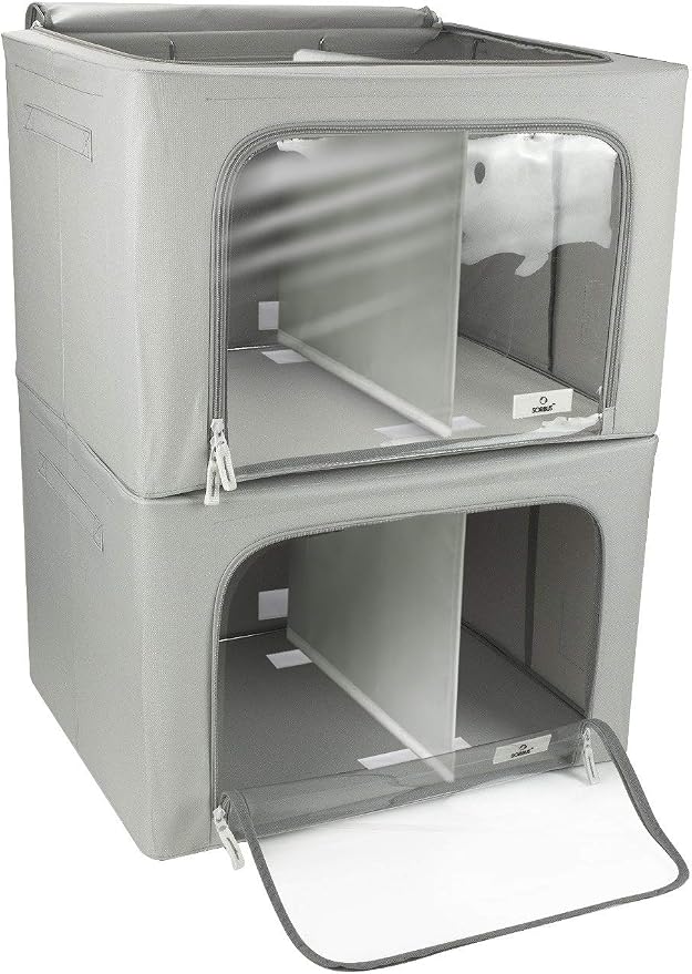 Sorbus Storage Bins with Divided Interior - Image 8