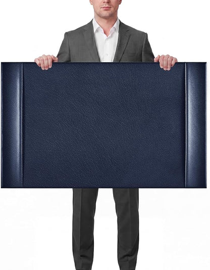 Leather Desk Pad Protector by Saysurey