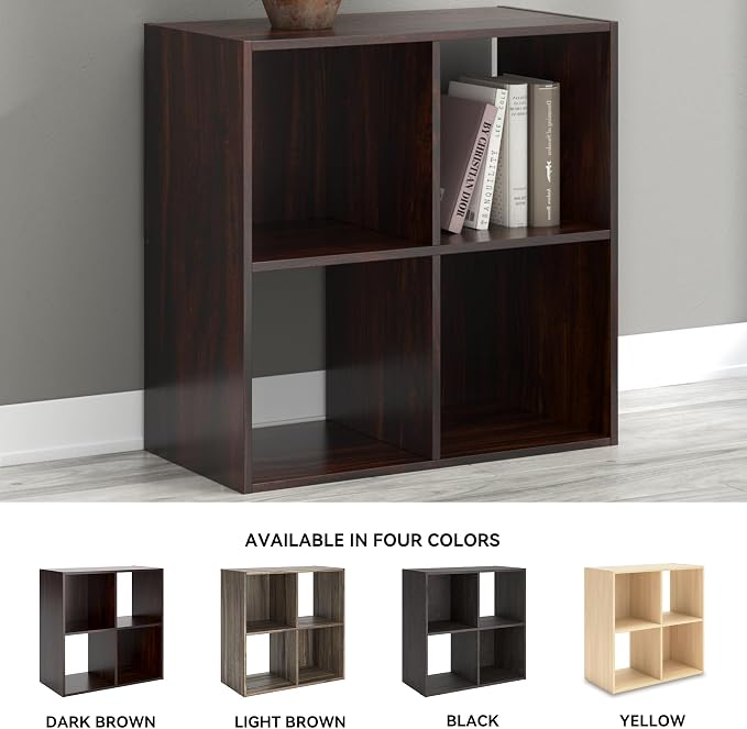 Signature Design by Ashley Glosmount 4 Cube Storage Organizer or Bookcase - Image 7