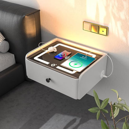 HOMEMORE Floating Nightstand by HOMEMORE