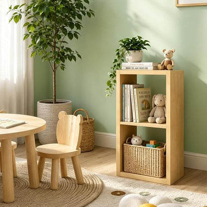 CTESNE【Wooden 2 Cube Storage Organizer Shelf - Image 9