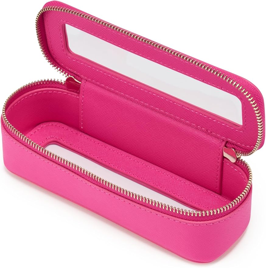 Popvibe Clear Makeup Bag Travel Cosmetic Case Transparent Toiletry Bag by POPVIBE