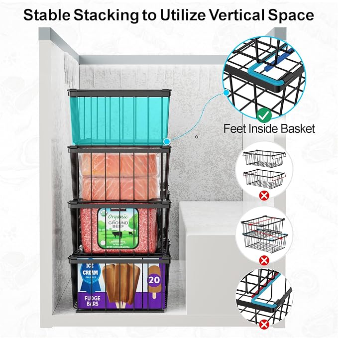 iSPECLE Freezer Organizer Bins - Image 3