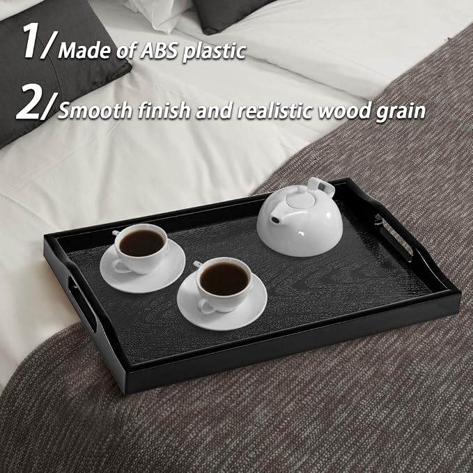 MDLUU Plastic Serving Tray, Ottoman Tray - Image 5