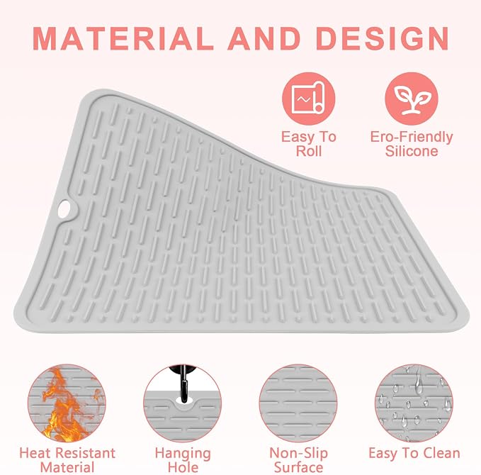 Oversize Silicone Heat Resistant Mat - Image 4