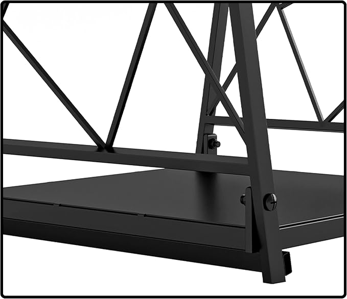 Fire Beauty Firewood Log Rack, Iron Wood Lumber Storage Holder - Image 7