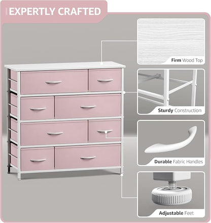Sorbus Dresser with 8 Drawers - Image 4