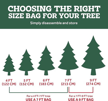ZOBER 600D Oxford Fabric Rolling Christmas Tree Storage Bag - Image 8